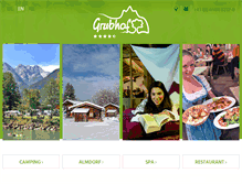 Tablet Screenshot of grubhof.com